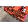 Image 2 : ASSORTED PALLET RACKING SIDE RAILS