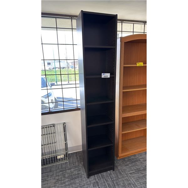 6-TIER CUBBY BOOK SHELF