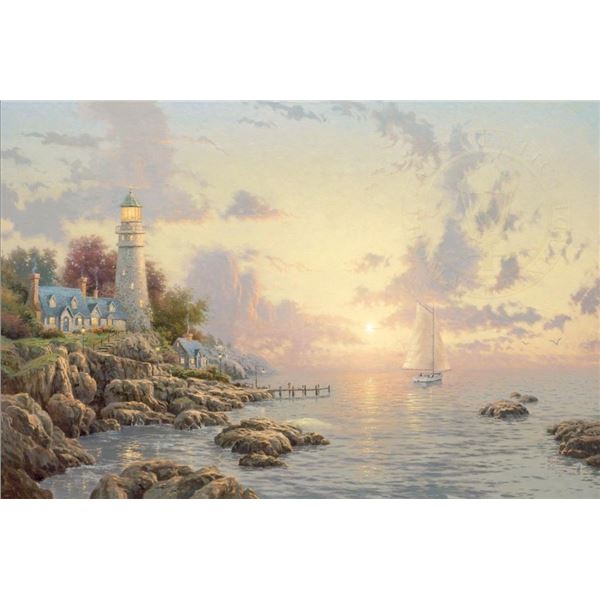 Thomas Kinkade (1958-2012) , THE SEA OF TRANQUILIT