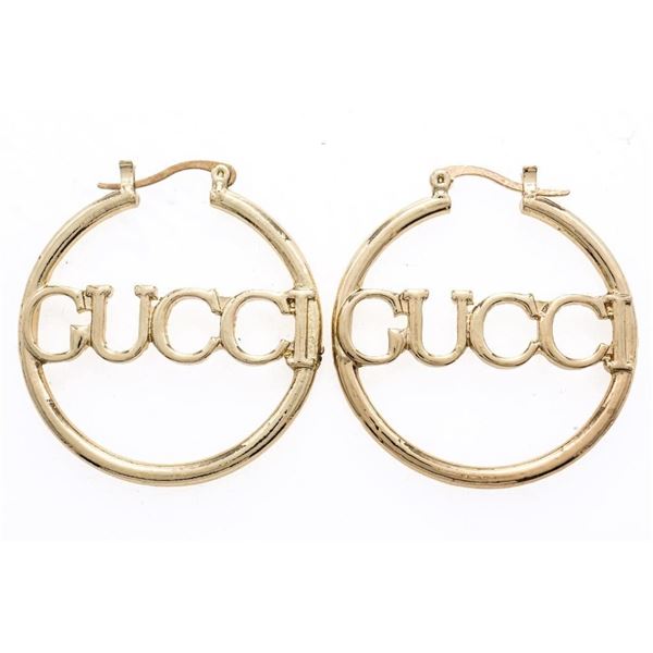 Wardrobe - Luxury Brand Hoop Earrings - Not verifi
