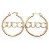 Image 1 : Wardrobe - Luxury Brand Hoop Earrings - Not verifi