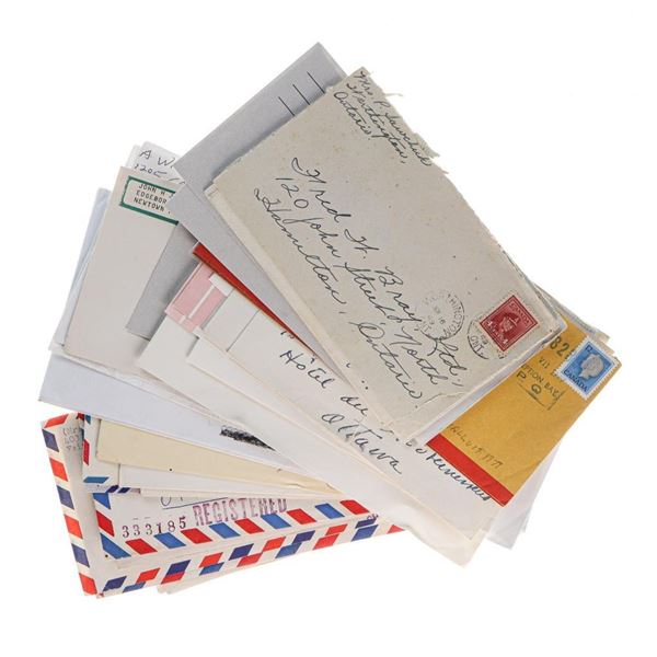 Group Of Approx. 30 Stamp Cover Envelopes, Mixed.
