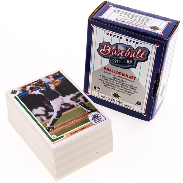 UPPER DECK Baseball 1991 Edition Final Edition Set