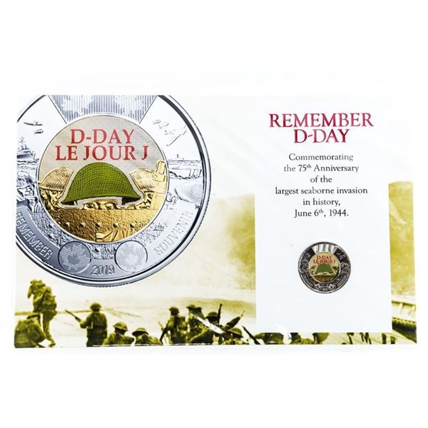 Remember D-Day June 6th 1944, @019 Two Dollar Colo