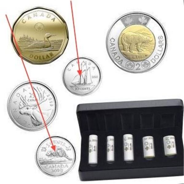 Lot 2 RCM 2019 Rolls First Strike 5 Cents & 10 Cen