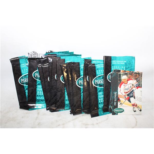ESTATE LOT OF OPENED PACKS CARDS VINTAGE HOCKEY