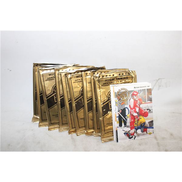 ESTATE LOT OF OPENED PACKS CARDS VINTAGE HOCKEY