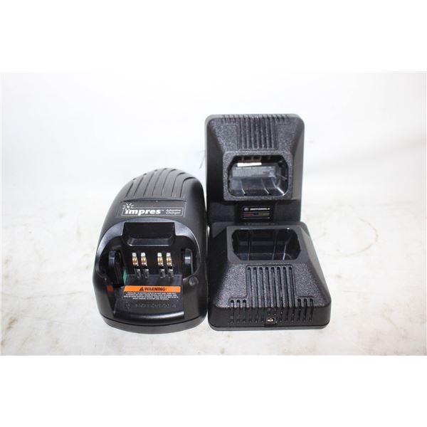 LOT OF 3 MOTOROLA CHARGERS
