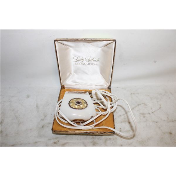 LADY SCHICK CROWN JEWEL ELECTRIC RAZER MODEL 110