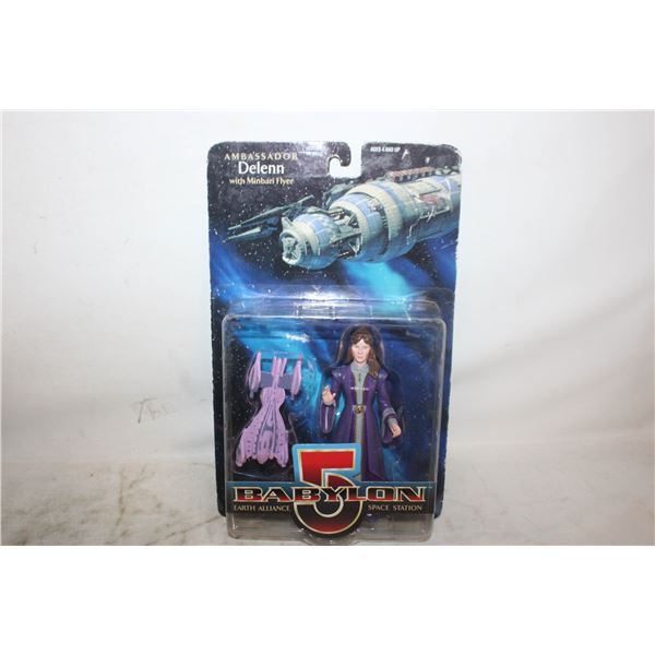BABYLON 5 AMBASSADOR DELENN ACTION FIG.