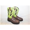 Image 1 : MENS-8/WOMENS-9 WORKHOG SQUARE TOE BOOTS,