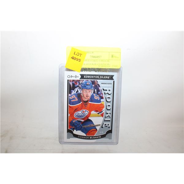 2015-16 O-PEE-CHEE UPDATE MARQUEE ROOKIE CONNOR-