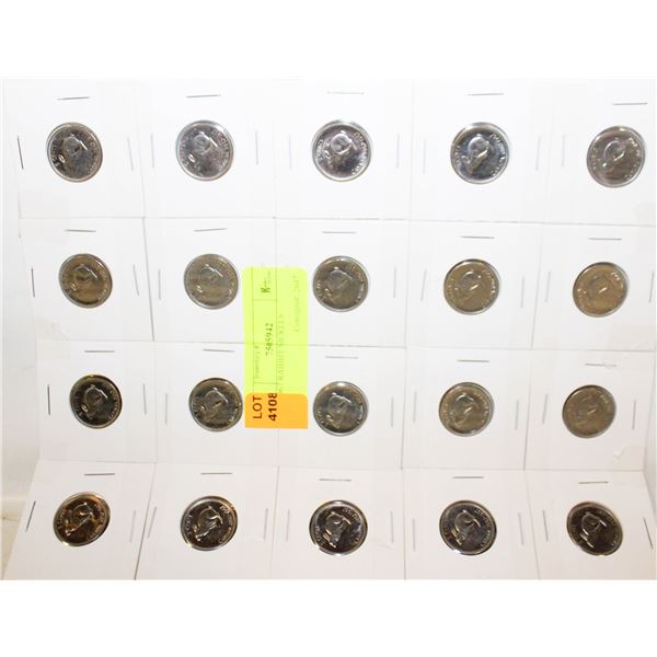 20 1967 RABBIT NICKELS