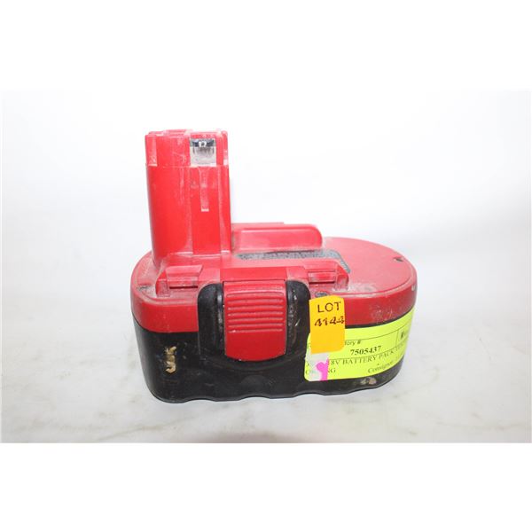BOSCH 18V BATTERY PACK TESTED WORKING