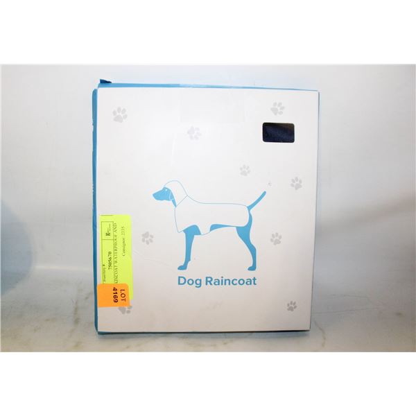 DOG RAINCOAT WATERPROOF AND