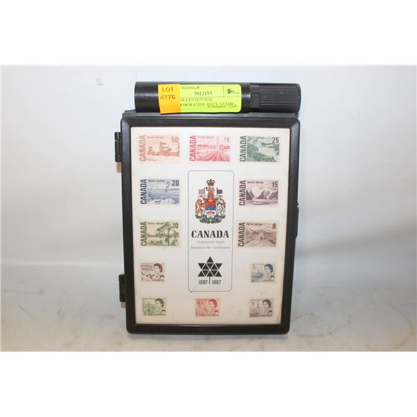 CANADA CENTENNIAL COMMEMORATIVE ISSUE STAMP BOX