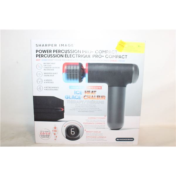 SHARPER IMAGE POWER PERCUSSION PRO MASSAGER