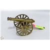 Image 1 : BRASS CANNON - 8" X 4" X 3"