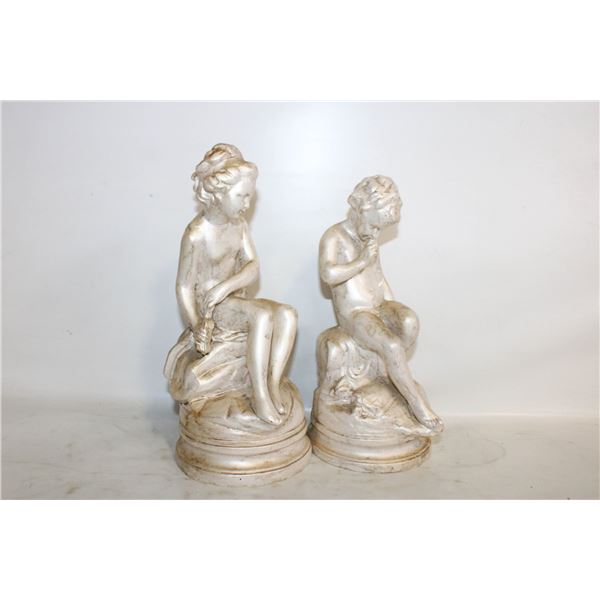 PAIR OF GREEK STYLE CERAMICS