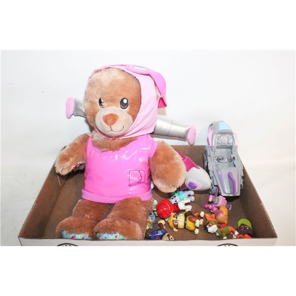 PAW PATROL SKYE STUFFIE & PAW PATROL PUPS &