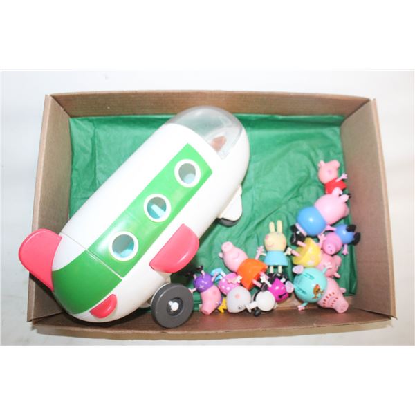 PEPPA PIG TOYS LOT