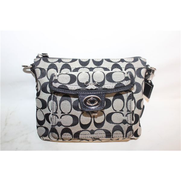 SMALL COACH PURSE WITH OVER-THE-SHOULDER