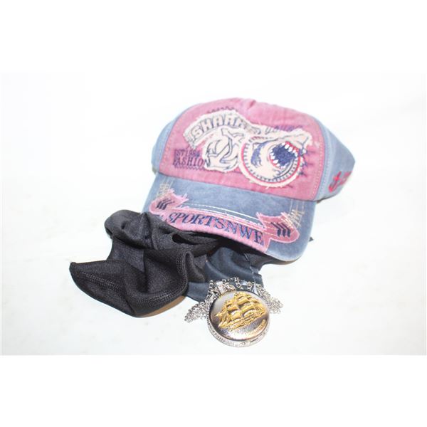 FLAT OF NEW POCKETWATCH,HAT AND MORE