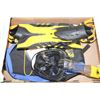 Image 1 : BODY GLOVE SNORKEL GEAR FULL FACE MASK FLIPPERS