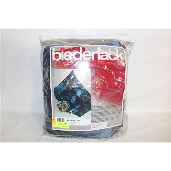 BIEDERLACK THROW BLANKET 60" X 80"
