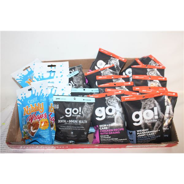 NEW LOT OF CAT FOOD CATIT NIBBLY,
