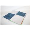 Image 1 : 7 SQUARE FABRIC BLOCKS FOR QUILTS, 9"X9",