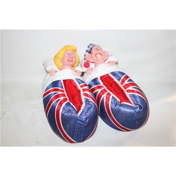 KING CHARLES PRINCESS DIANA SLIPPERS