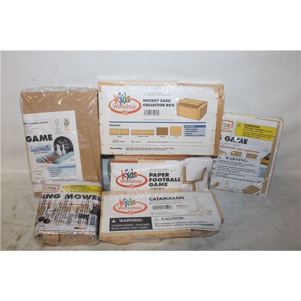 SEALED 6 KIDS WORKSHOPS HOME