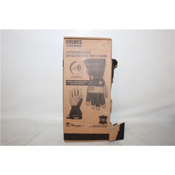 HOLMES WORKWEAR HEATED WORK GLOVES LARGE