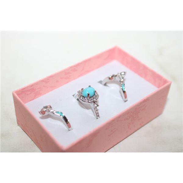 NEW 3PCS/SET RING SET SZ8