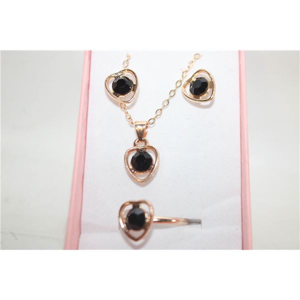 NEW NECKLACE AND RING WITH EARRINGS