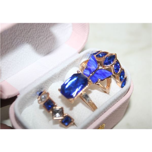 NEW 4PCS/SET RING SET SZ8