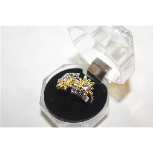 NEW IM ENOUGH RING SZ8