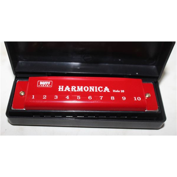 NEW 10 HOLES HARMONICA