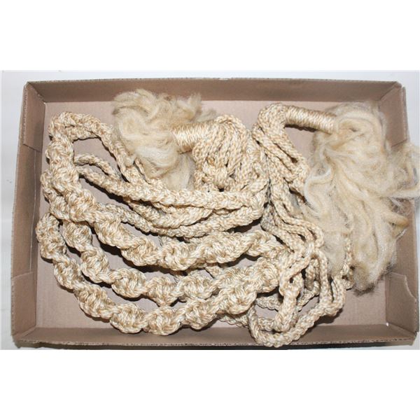 VINTAGE 70'S MACRAME PLANT HANGER- 73"