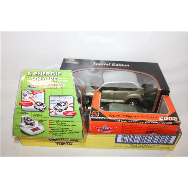 LOT OF NEW VINTAGE 3 DIE CAST CARS