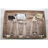 Image 1 : 10 BEER & WHISKEY DRINKING GLASSES LOT