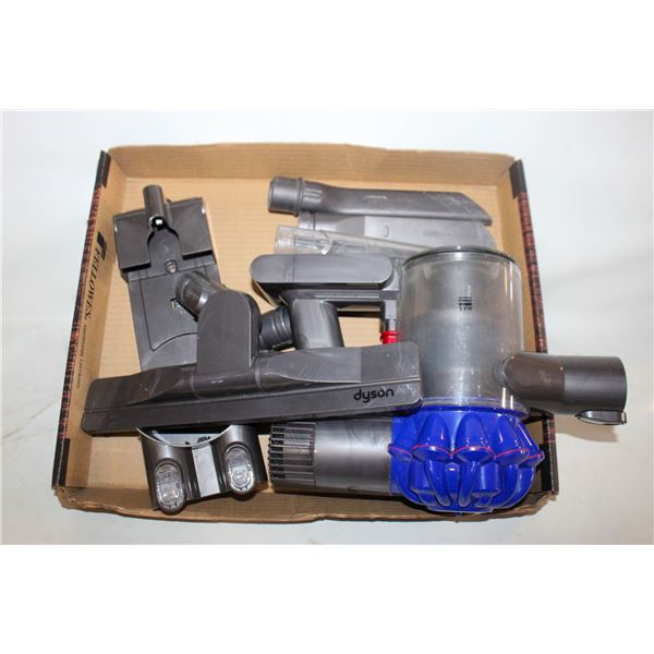 LOT OF DYSON V6 AND PARTS UNTESTED