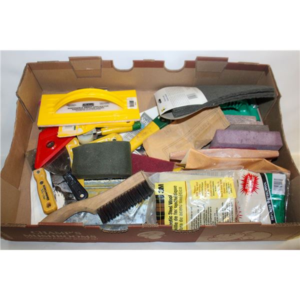 BOX PAINT PREP SUPPLIES