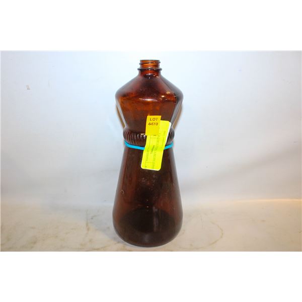 AMBER BROWN CRISCO BOTTLE