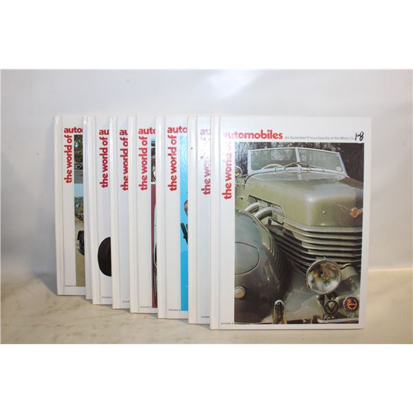 THE WORLD OF AUTOMOBILES ENCYCLOPEDIA VOLUME 1-8