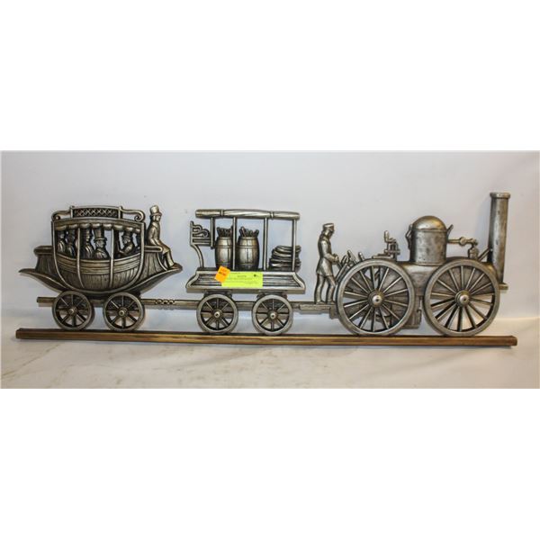 VINTAGE TRACTOR WAGEN STAGECOACH DISPLAY PLASTIC