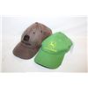 Image 1 : JOHN DEERE EAR FLAP HAT & BASEBALL HAT TOGETHER