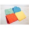 Image 1 : 200 SQUARE 4"X4" FABRIC BLOCKS FOR QUILTING+SEWI