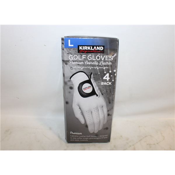 NEW KIRKLAND PREMIUM CABRETTA LEATHER GOLF, L